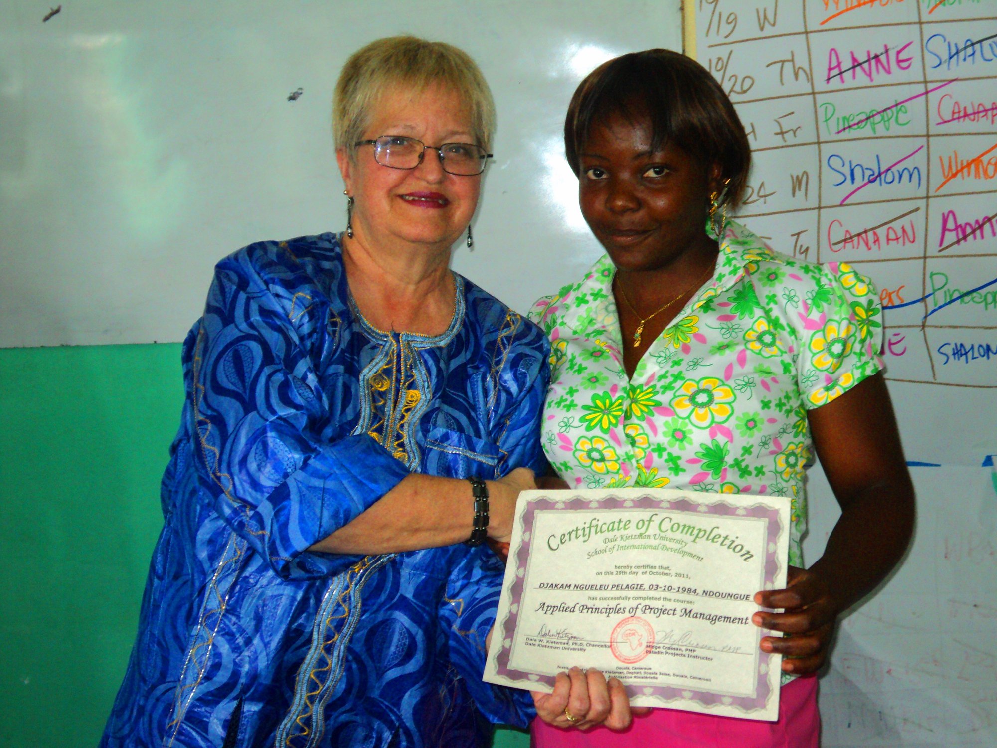 AACL leadership engagement and partnership activity in Cameroon.